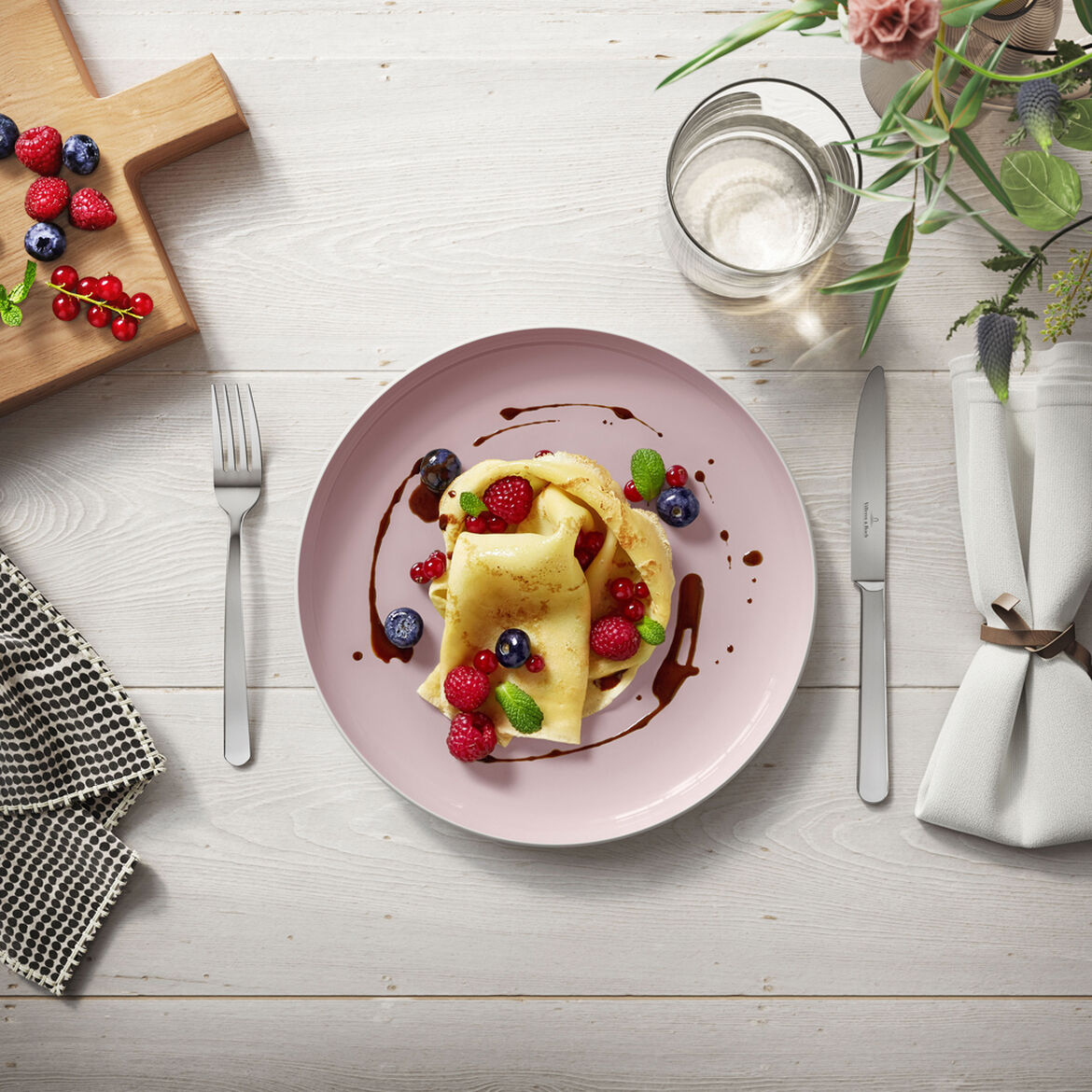 Villeroy & Boch Тарілка 27 см, рожева It's my match | https://grandposuda.com.ua