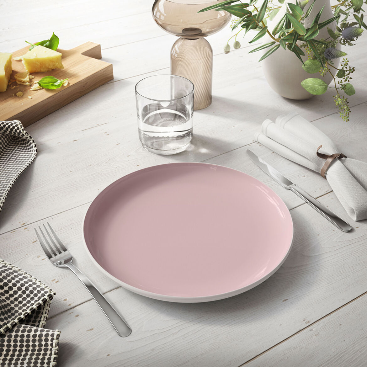 Villeroy & Boch Тарілка 27 см, рожева It's my match | https://grandposuda.com.ua