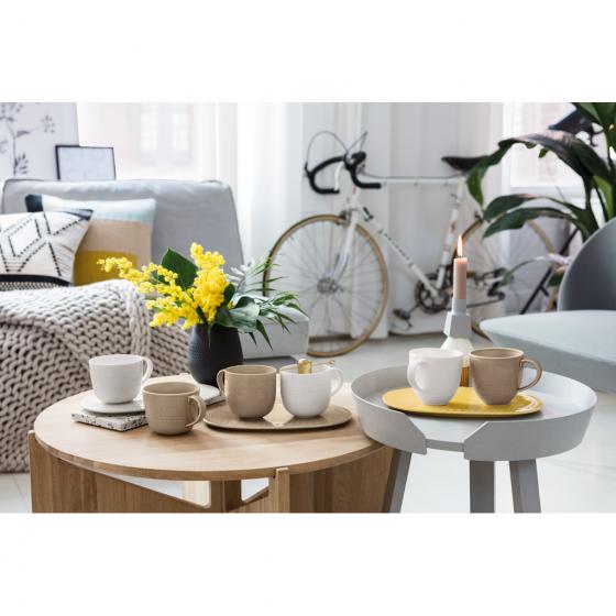 Villeroy & Boch Тарілка 29,5x19x1,5 см темно-бежева Its my moment | https://grandposuda.com.ua
