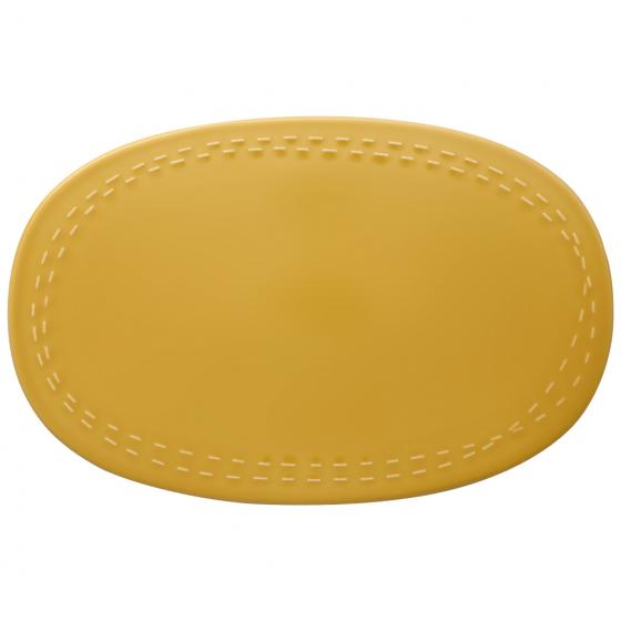 Villeroy & Boch Тарілка 29,5x19x1,5 см жовта Its my moment | https://grandposuda.com.ua