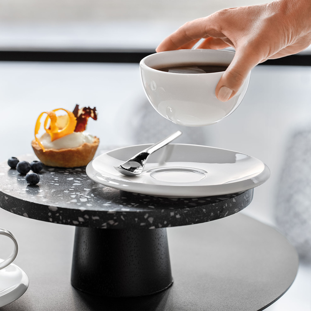 Villeroy & Boch Блюдце до чашки для кави 17 см NewMoon | https://grandposuda.com.ua