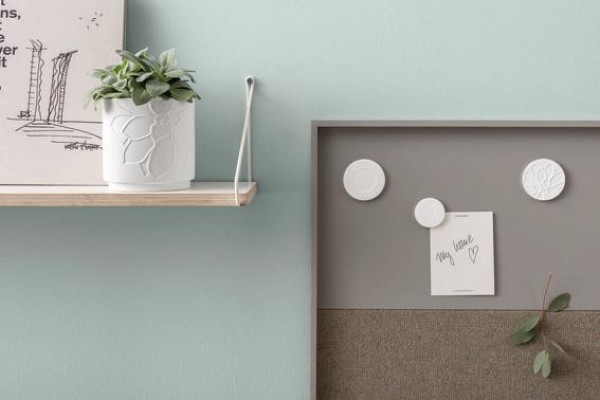 Villeroy & Boch Набір магнітів 3 предмета білих its my home | https://grandposuda.com.ua