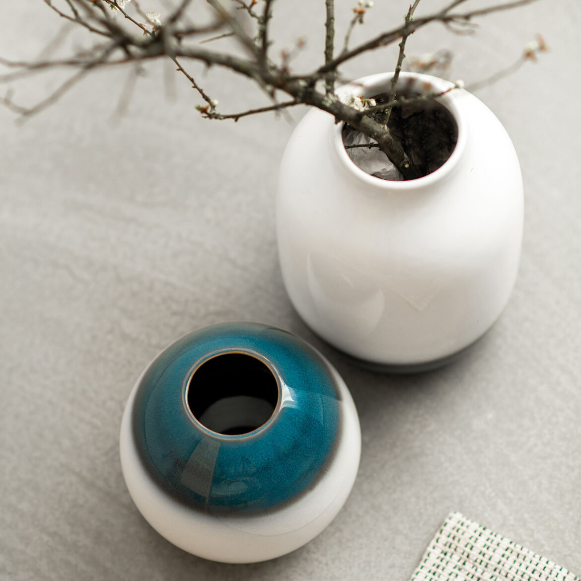 Villeroy & Boch Ваза 13 см Blue/White Egg Shape Lave Home | https://grandposuda.com.ua