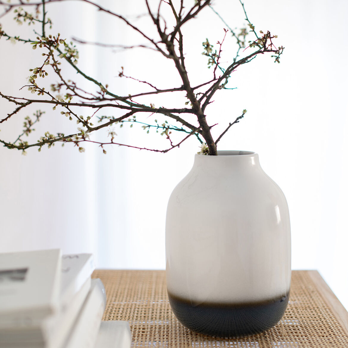 Villeroy & Boch Ваза 22 см Blue/White Shoulder Lave Home | https://grandposuda.com.ua