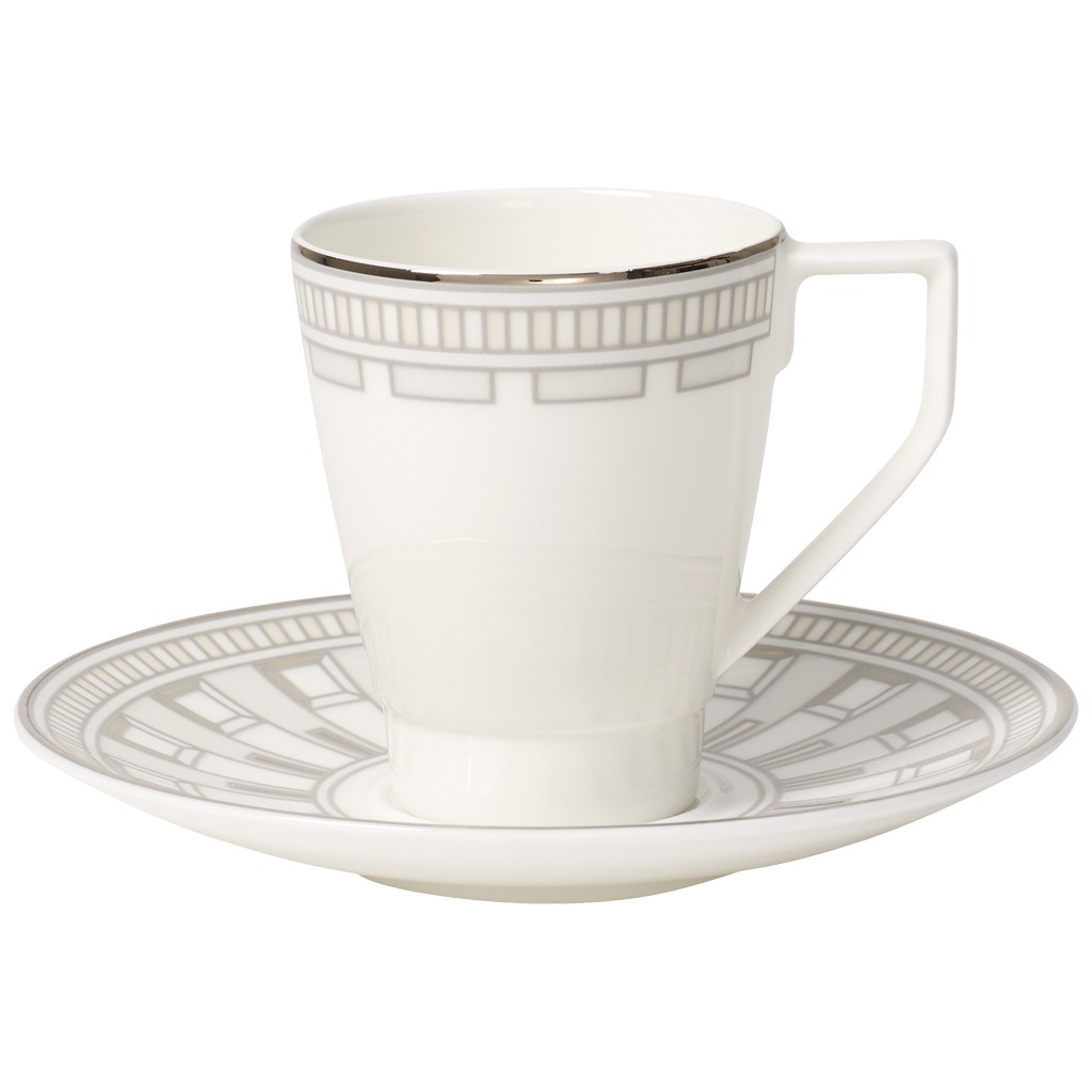Villeroy & Boch Кофейная пара для эспрессо / мокко La Classica Contura | https://grandposuda.com.ua