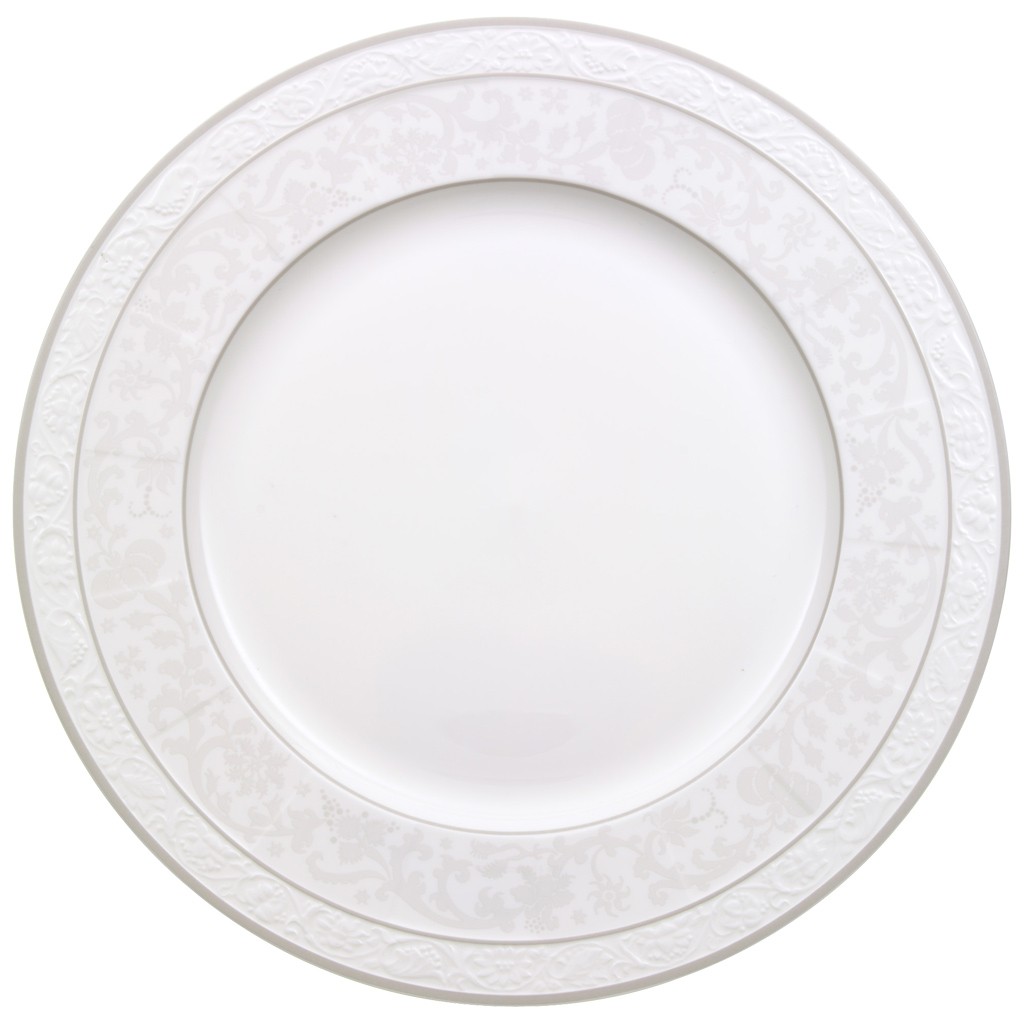 Villeroy & Boch Блюдо круглое плоское 33 см Gray Pearl | https://grandposuda.com.ua