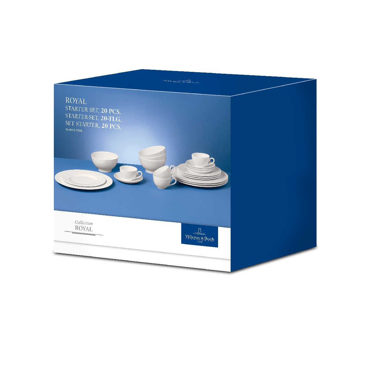 Villeroy & Boch Набор столовой посуды 20 предметов Royal | https://grandposuda.com.ua