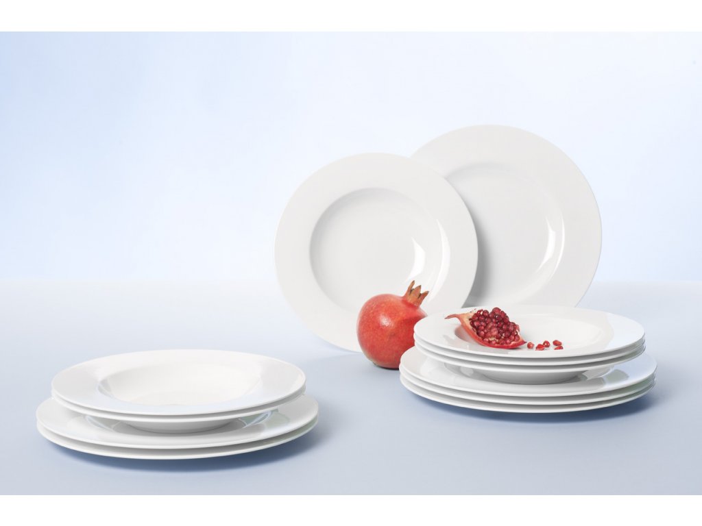 Villeroy & Boch Набор тарелок, 12 предметов Royal | https://grandposuda.com.ua
