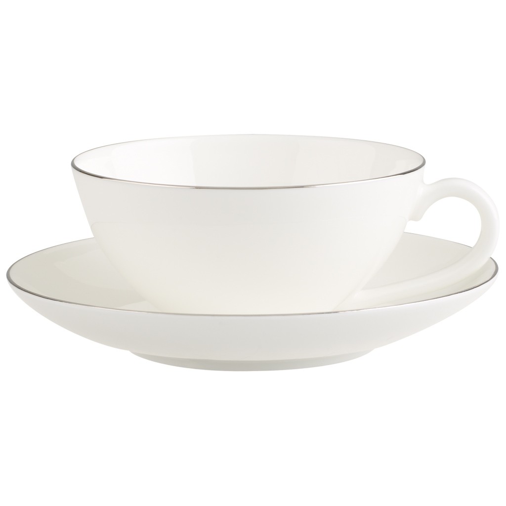 Villeroy & Boch Чайна пара 0,20 л Anmut Platinum No.1 | https://grandposuda.com.ua