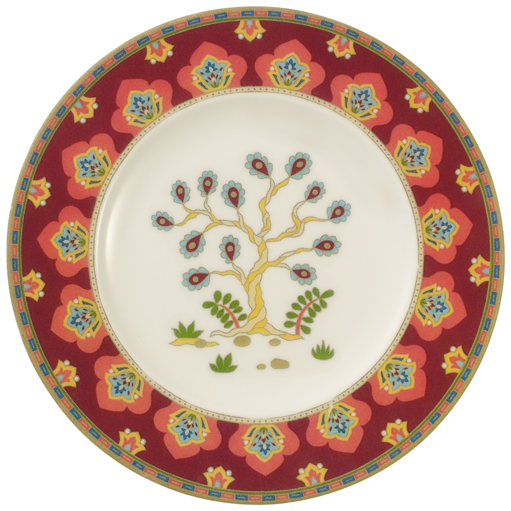 Villeroy & Boch Тарілка пиріжкова 16 см Samarkand Rubin | https://grandposuda.com.ua