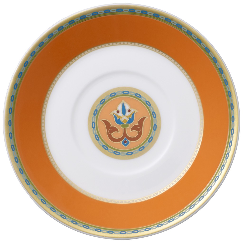 Villeroy & Boch Блюдце до чашки для еспресо / мокко 12 см Samarkand Mandarin | https://grandposuda.com.ua