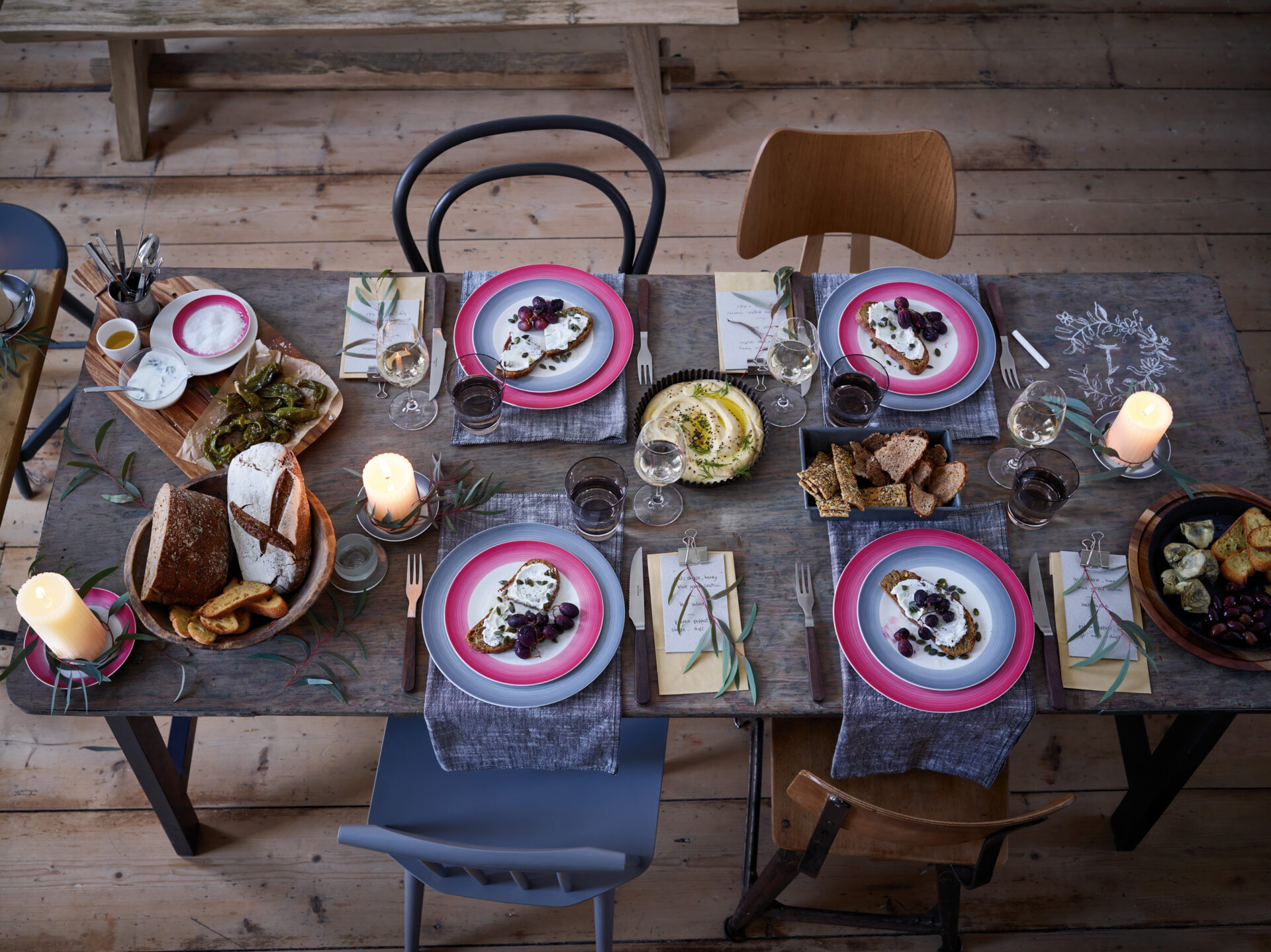 Villeroy & Boch Пиала 0,75 л Colourful Life Berry Fantasy | https://grandposuda.com.ua