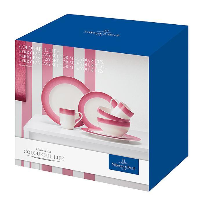 Villeroy & Boch Набір столового посуду 8 предметів Berry Fantasy Colourful Life | https://grandposuda.com.ua