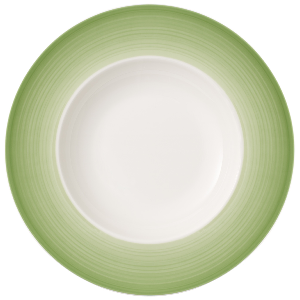Villeroy & Boch Тарелка для пасты, глубокая 30 см Colourful Life Green Apple | https://grandposuda.com.ua