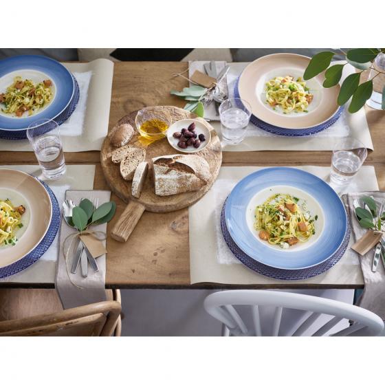 Villeroy & Boch Супова тарілка 25 см Colourful Life Winter Sky | https://grandposuda.com.ua