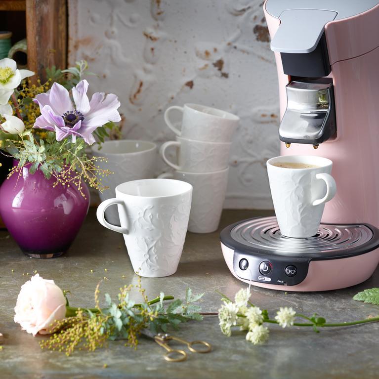 Villeroy & Boch Блюдце к чашке для кофе мокка / эспрессо 12 см Caffe Club Floral touch | https://grandposuda.com.ua