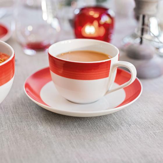 Villeroy & Boch Кавова пара 0,23 л Colourful Life Deep Red | https://grandposuda.com.ua