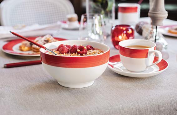 Villeroy & Boch Кружка с ручкой 340 мл Colourful Life Deep Red | https://grandposuda.com.ua