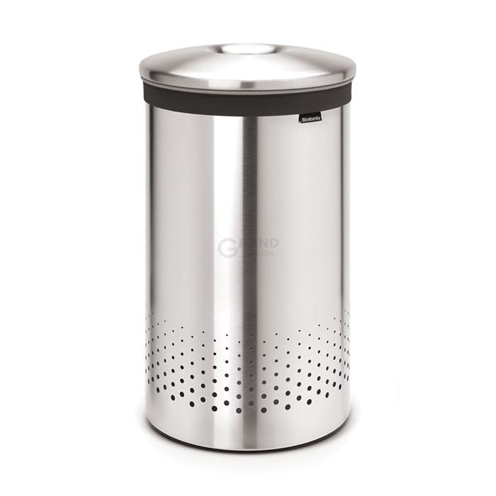 Brabantia Бак для білизни (60л) сталевий матовий | https://grandposuda.com.ua
