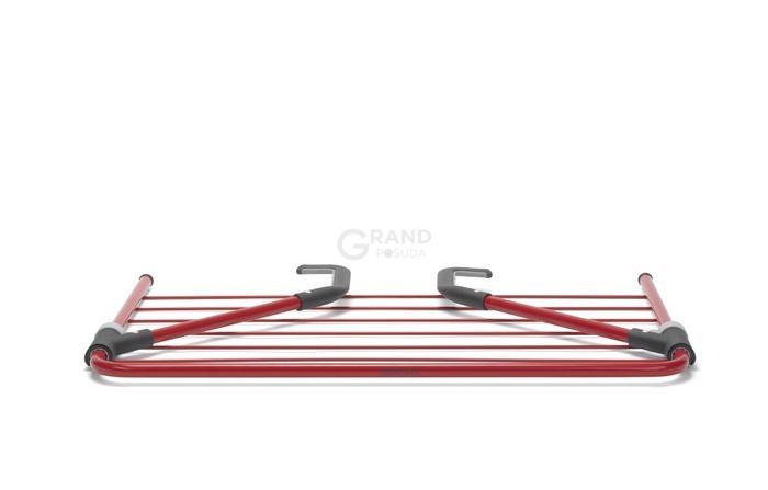 Brabantia Сушилка для белья навесная до 4,5 м навески красная | https://grandposuda.com.ua