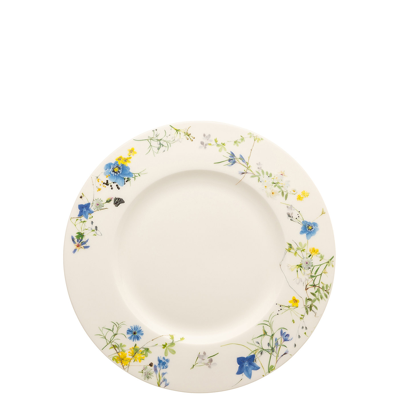 Rosenthal Тарелка для завтрака 23 см Fleurs des Alpes Brillance | https://grandposuda.com.ua