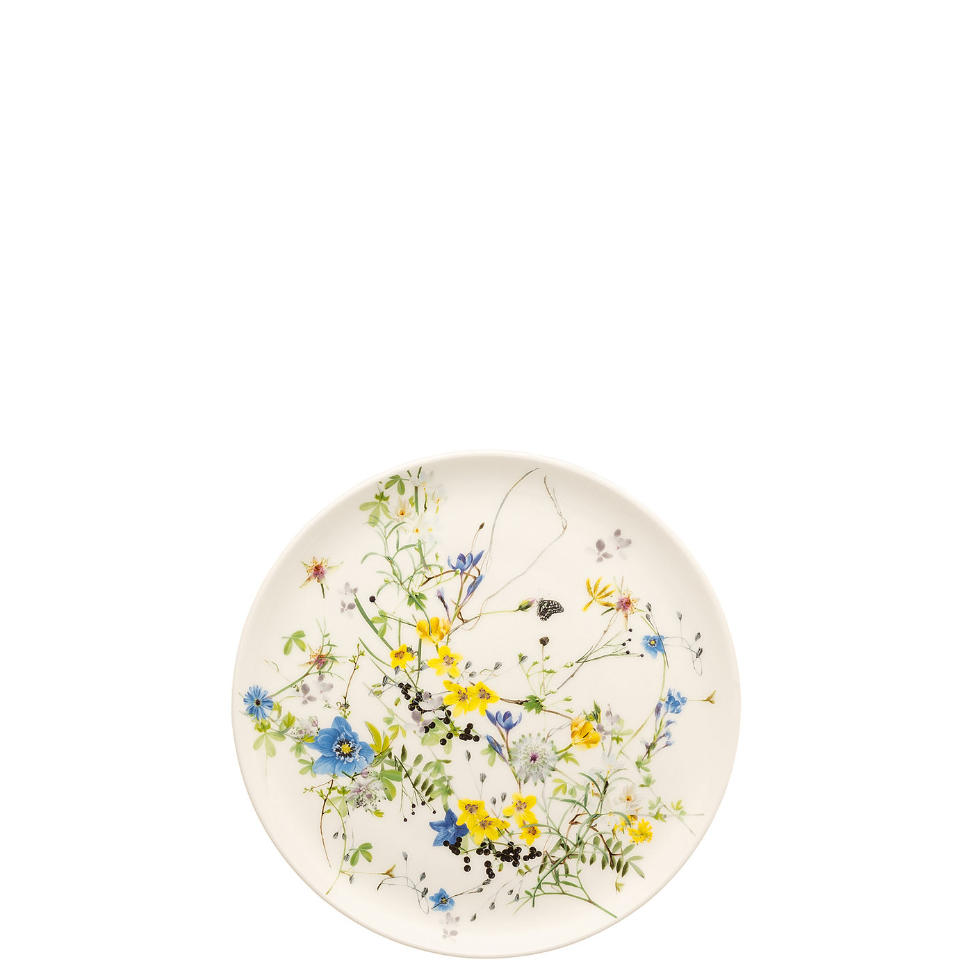 Rosenthal Тарелка для завтрака 18 см плоская Fleurs des Alpes Brillance | https://grandposuda.com.ua