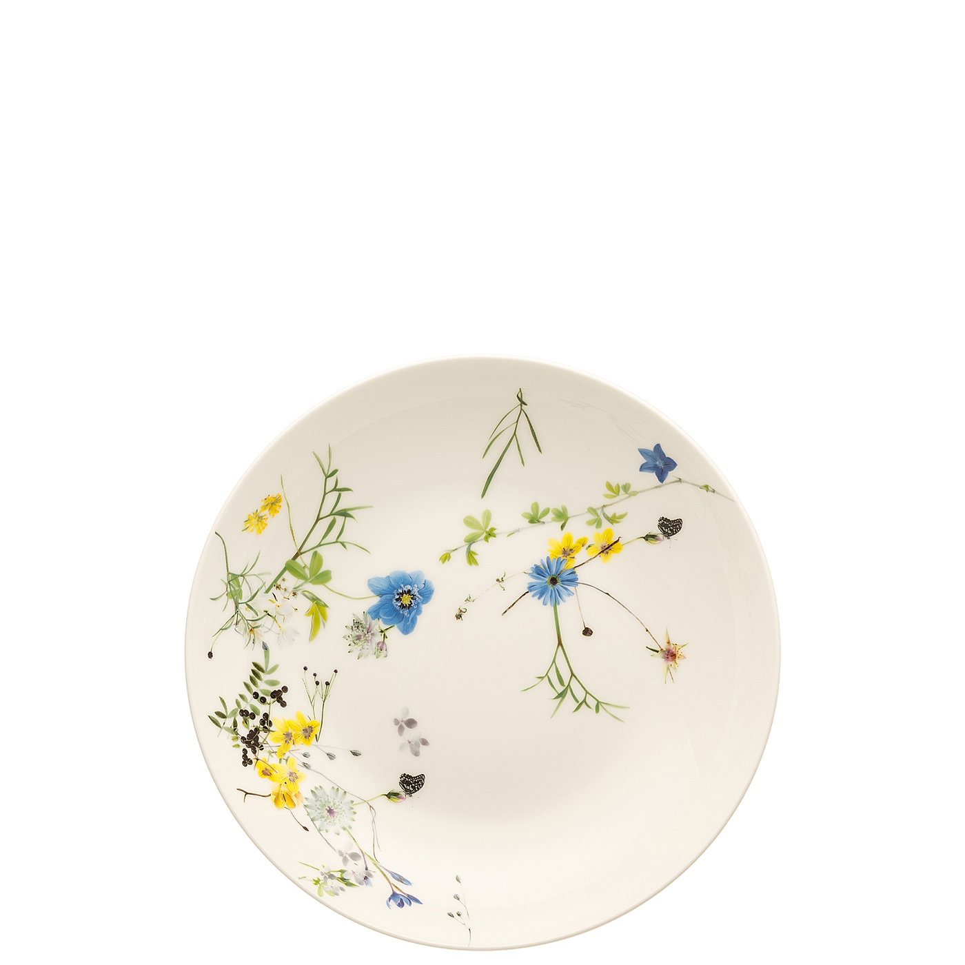 Rosenthal Тарелка для завтрака 21 см глубокая Fleurs des Alpes Brillance | https://grandposuda.com.ua