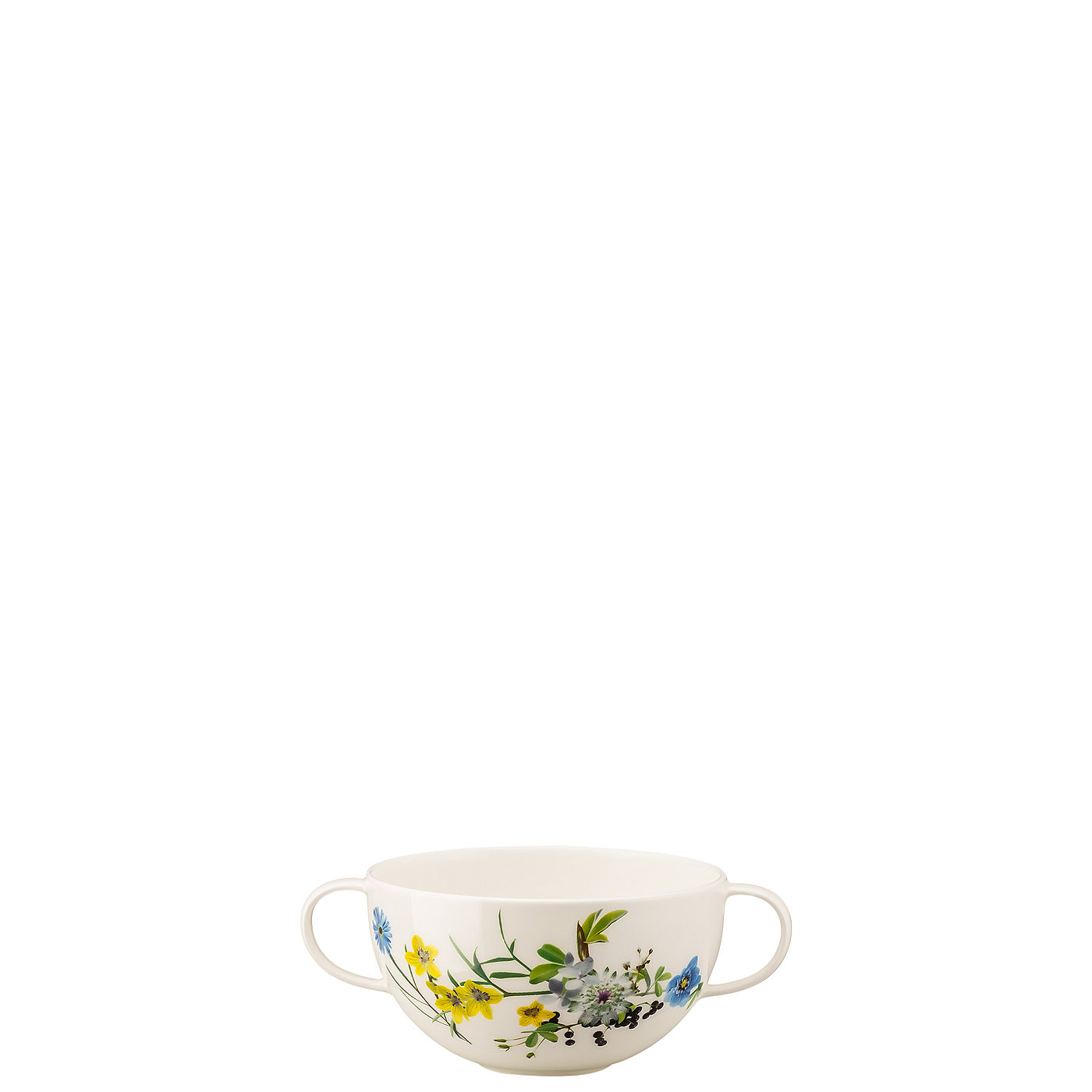 Rosenthal Пиала для супа / бульона 0.37 л Fleurs des Alpes Brillance | https://grandposuda.com.ua