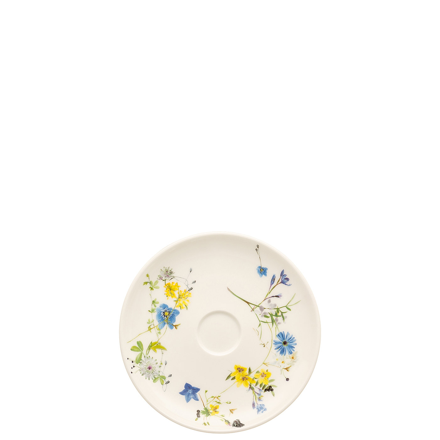 Rosenthal Блюдце к чашке для кофе 15 см Fleurs des Alpes Brillance | https://grandposuda.com.ua