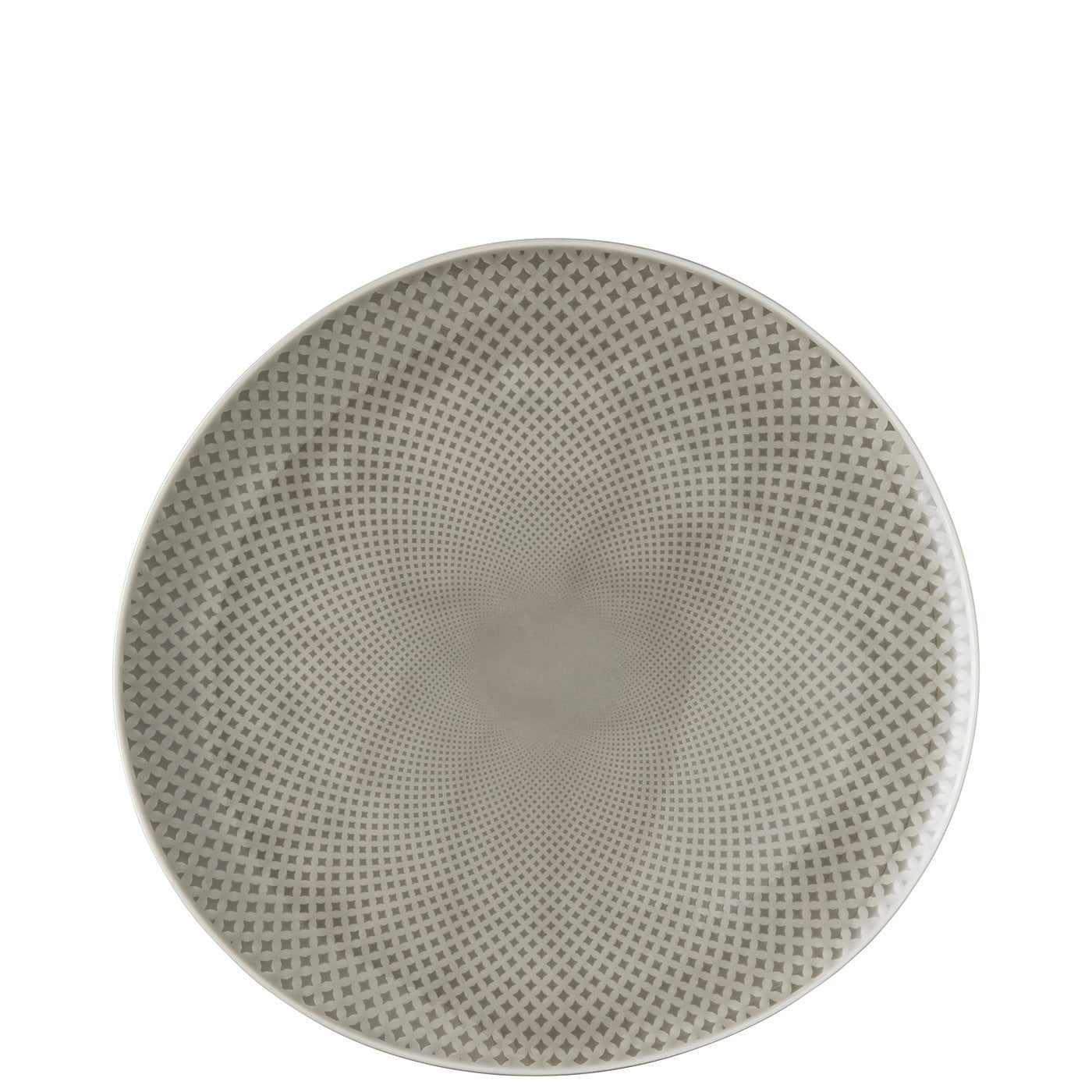 Rosenthal Тарелка сервировочная 27 см Pearl Grey Junto | https://grandposuda.com.ua