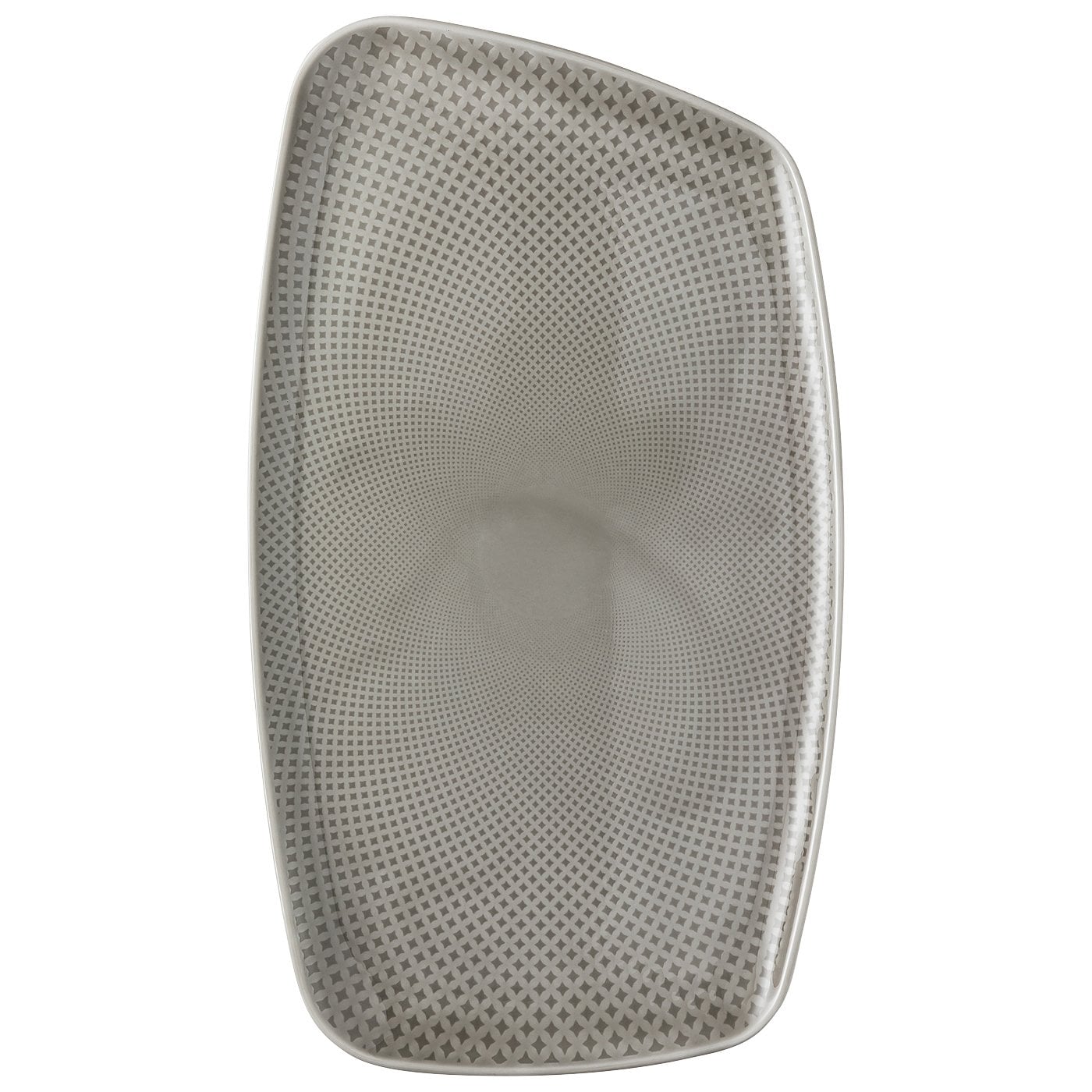 Rosenthal Блюдо прямоугольное 36 x 21 см Pearl Grey Junto | https://grandposuda.com.ua