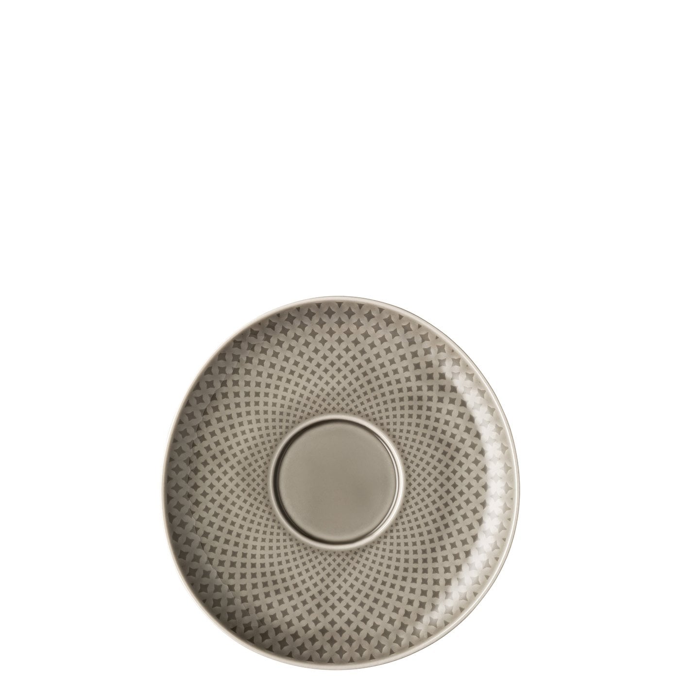 Rosenthal Блюдце к чашке для кофе 18 см Pearl Grey Junto | https://grandposuda.com.ua