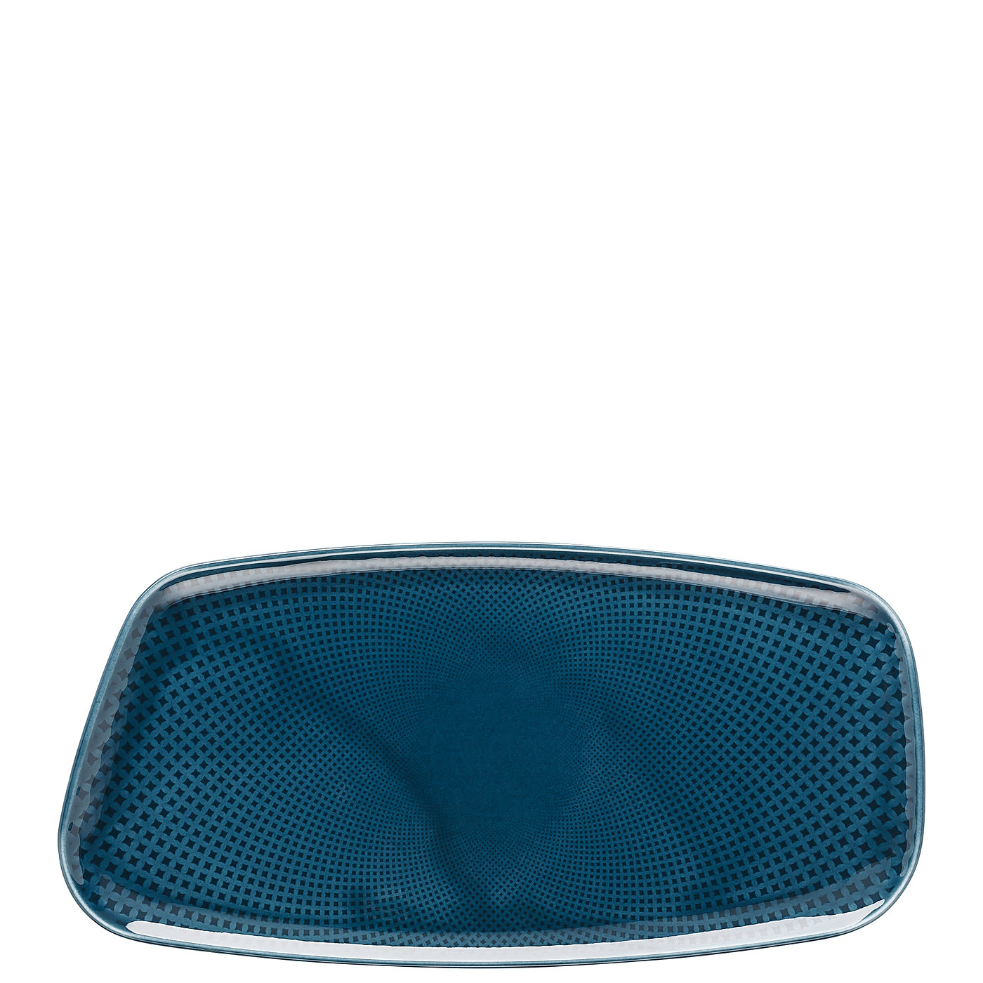 Rosenthal Блюдо прямоугольное 30 x 15 см Ocean Blue Junto | https://grandposuda.com.ua