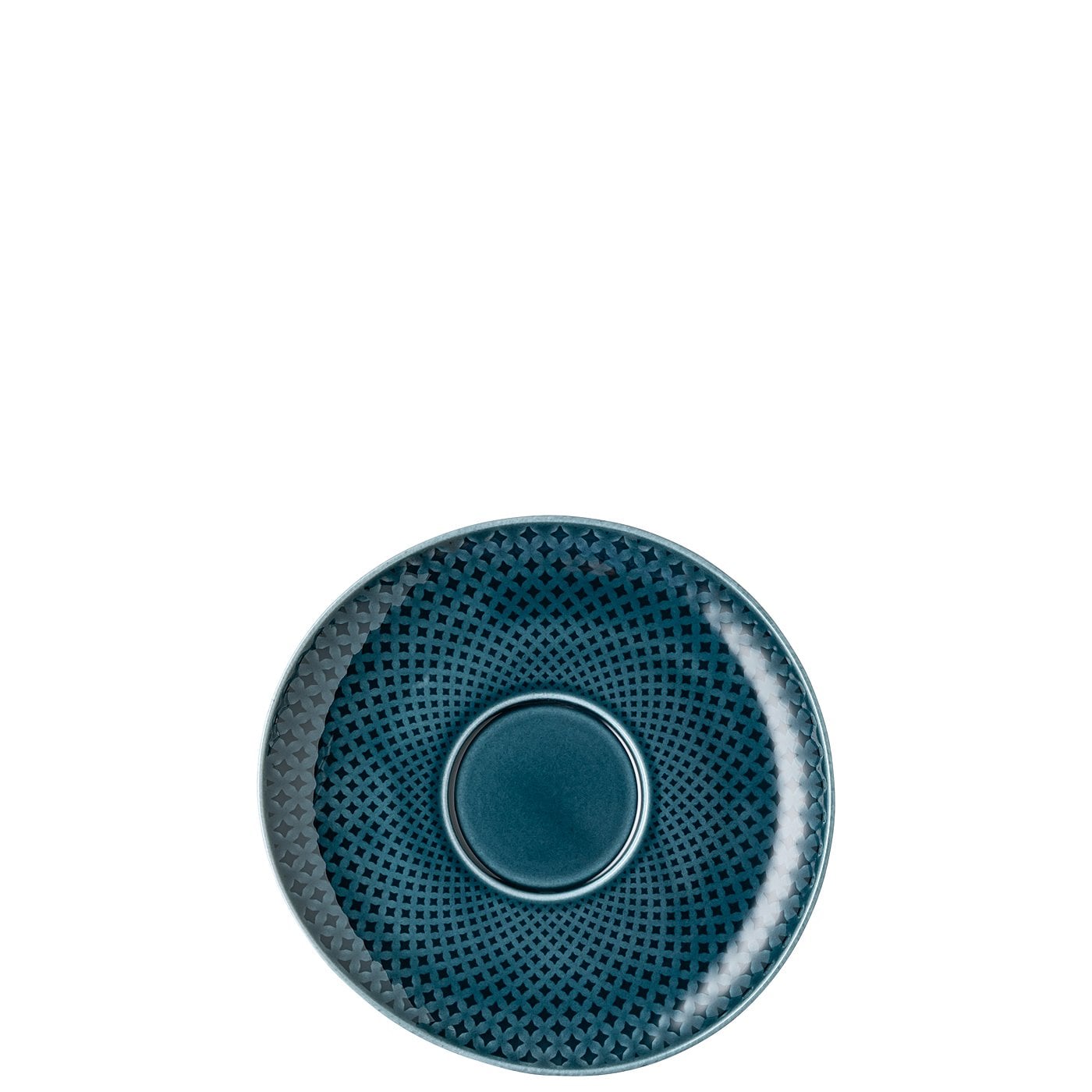 Rosenthal Блюдце к чашке для кофе 18 см Junto Ocean Blue | https://grandposuda.com.ua