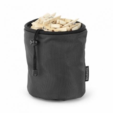 Brabantia Мішок для прищіпок чорний Premium | https://grandposuda.com.ua
