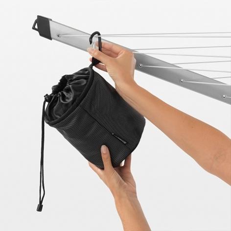 Brabantia Мішок для прищіпок кольоровий Premium | https://grandposuda.com.ua