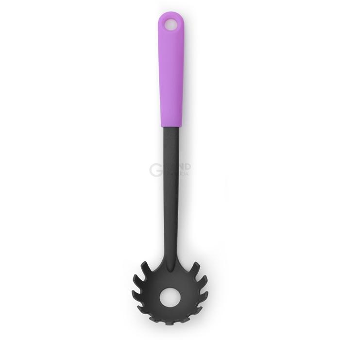 Brabantia Ложка для спагетти нейлон 30,5 см лиловая/черная Tasty Colours | https://grandposuda.com.ua