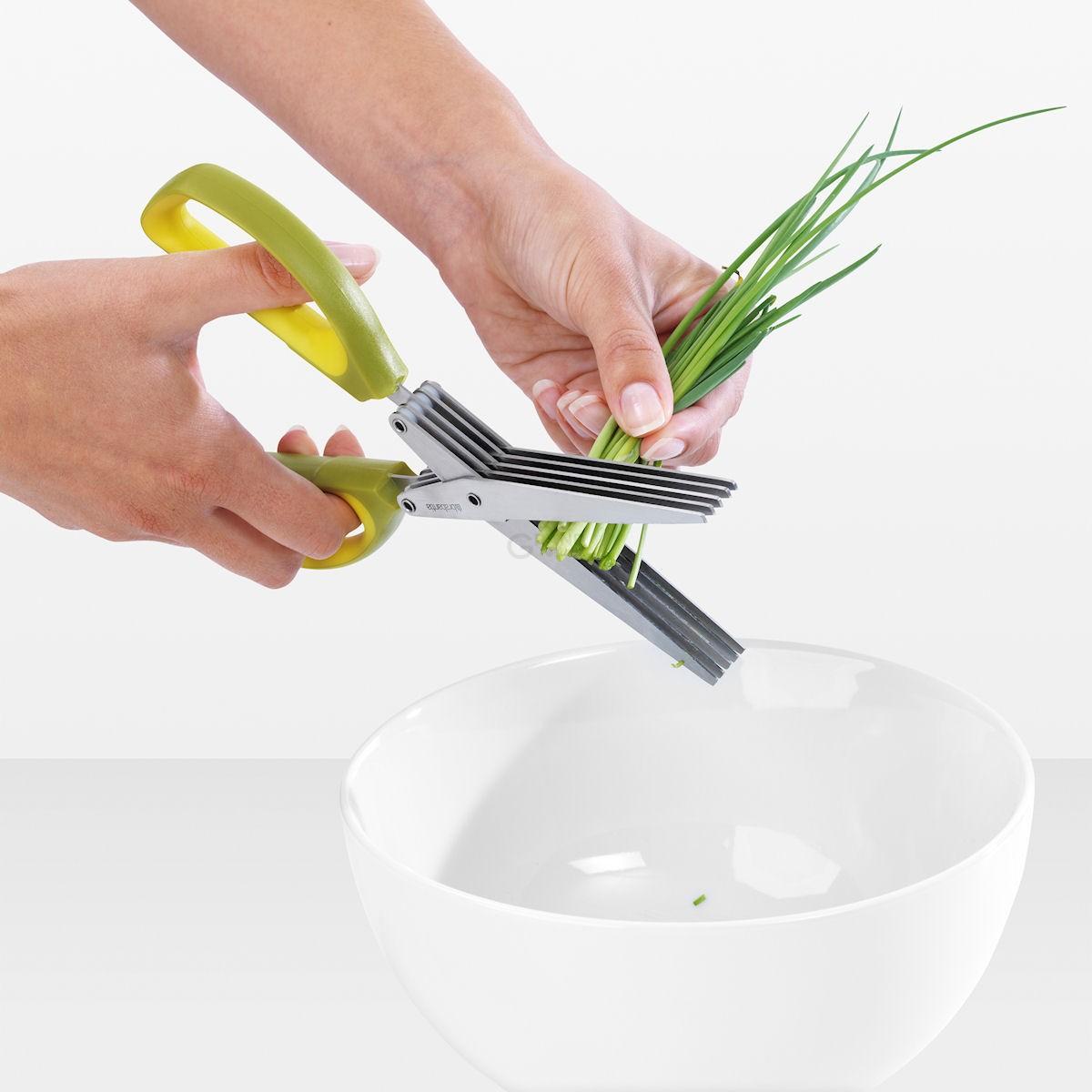 Brabantia Ножницы для зелени 22,5 см зеленые Tasty Colours Brabantia Ножницы для зелени 22,5 см зеленые Tasty Colours | https://grandposuda.com.ua