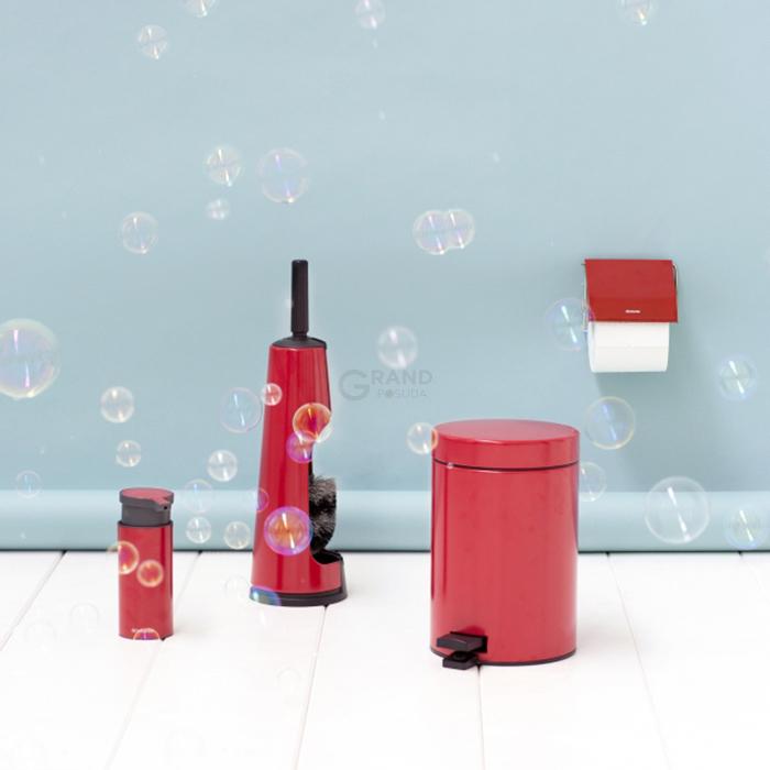 Brabantia Дозатор для рідкого мила червоний Classic | https://grandposuda.com.ua
