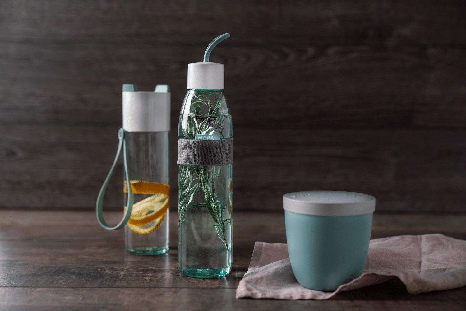 Mepal Бутылка для воды 500 мл Nordic Green Ellipse | https://grandposuda.com.ua