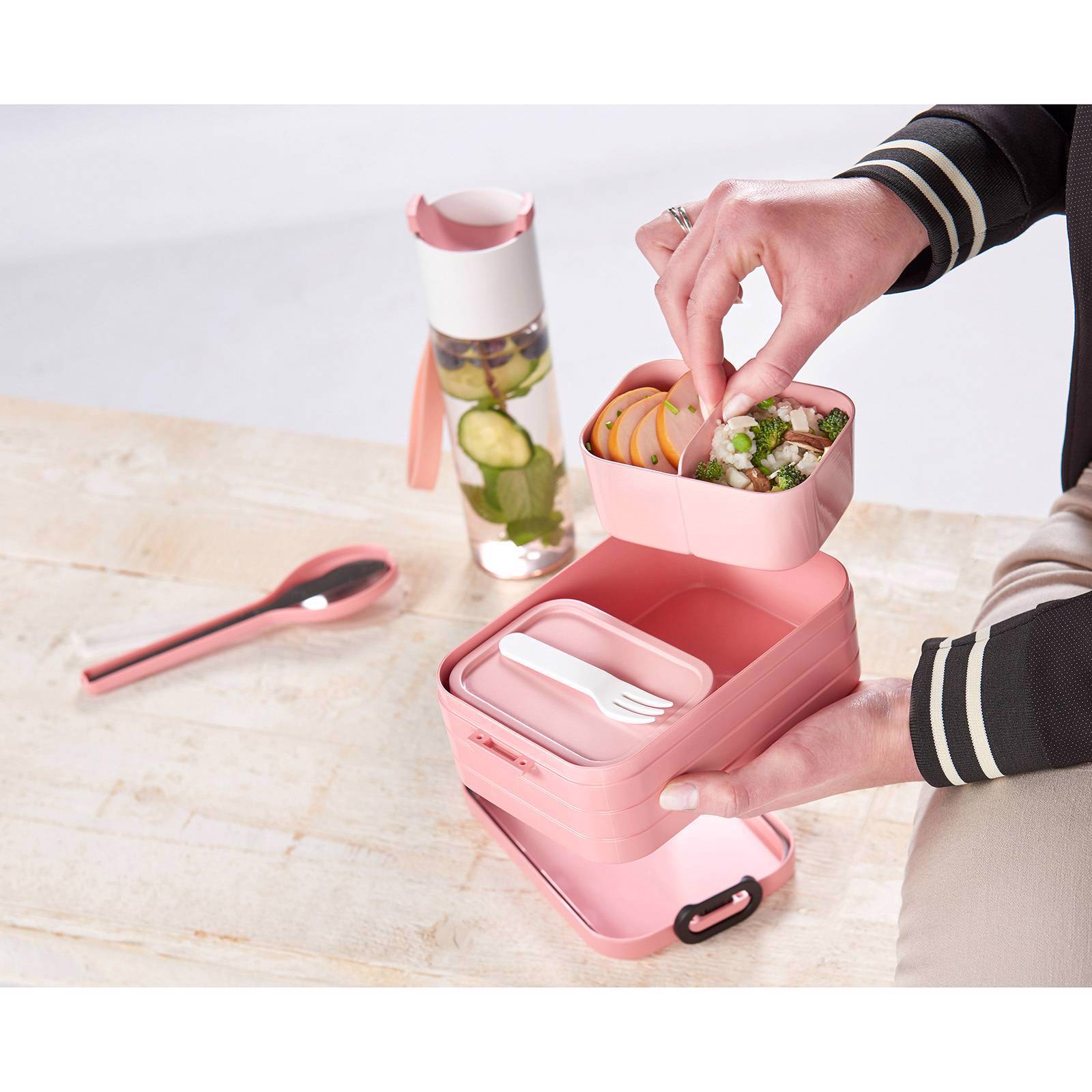 Mepal Бутылка для воды 500 мл Pink JustWater | https://grandposuda.com.ua