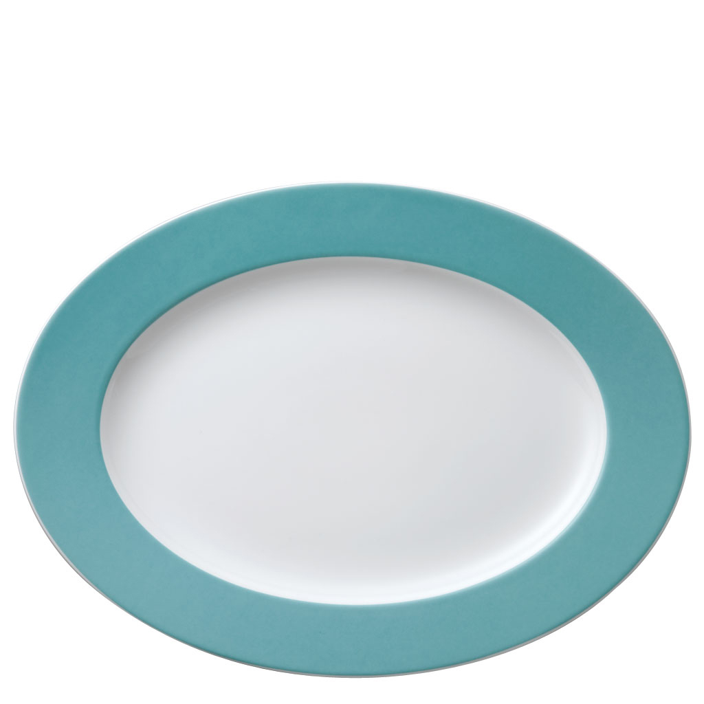 Thomas Блюдо 33 см Sunny Day Turquoise | https://grandposuda.com.ua