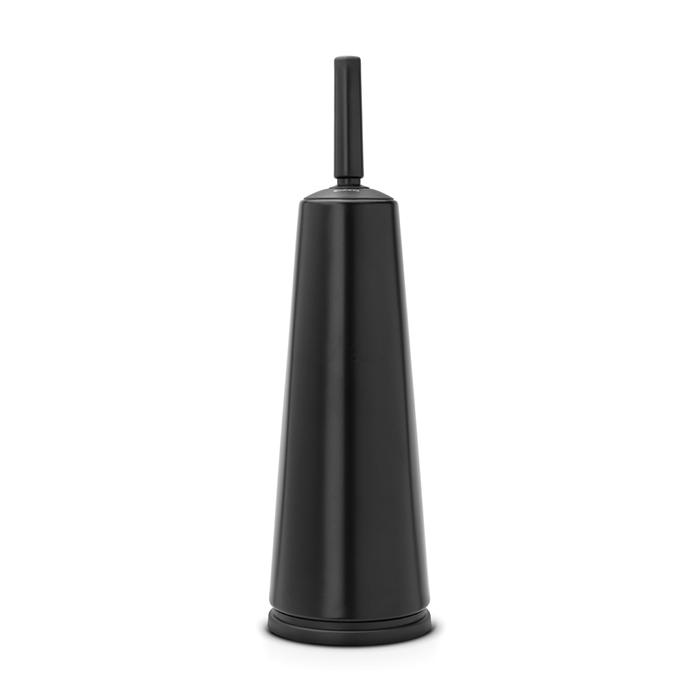 Brabantia Туалетний йоржик з тримачем чорний матовий Classic | https://grandposuda.com.ua