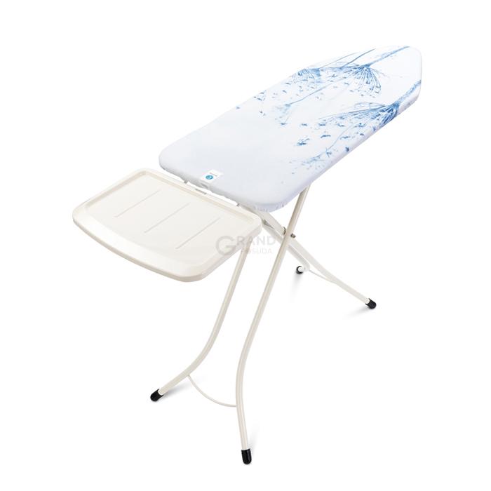 Brabantia Дошка зі стаціонарної підставкою для парової системи 124 x 45 cm (С) - 25 мм Cotton Flower | https://grandposuda.com.ua