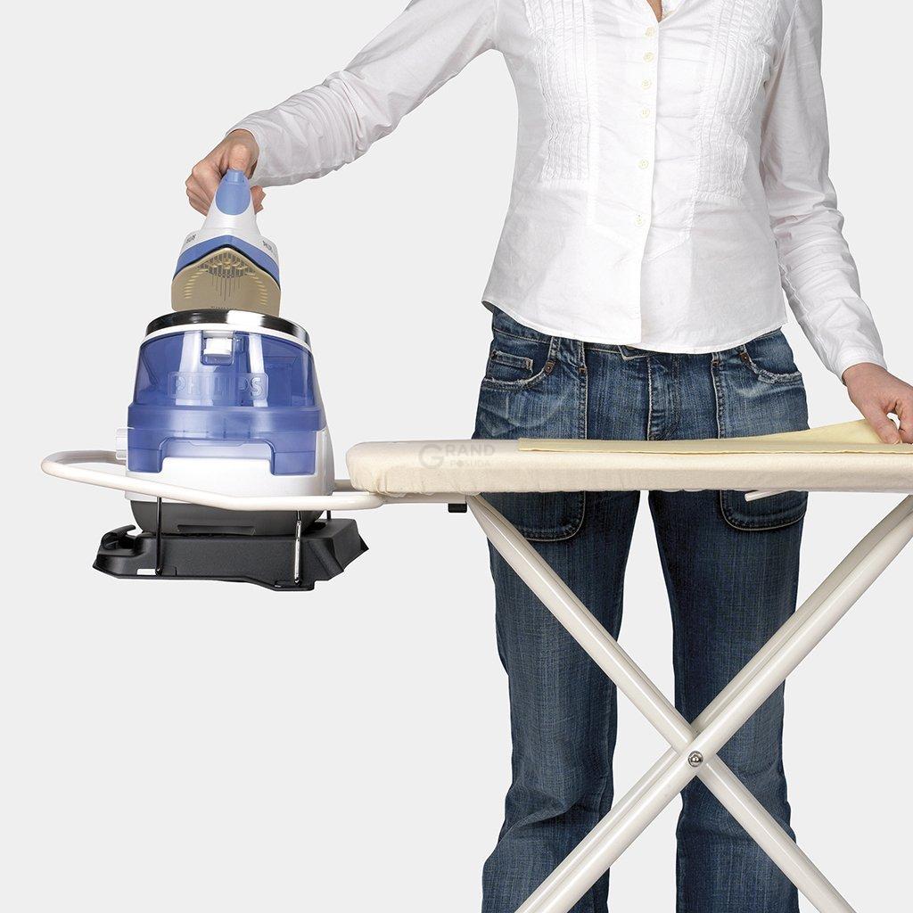 Brabantia Дошка зі складною підставкою для парової системи 124 x 45 cm (С) - 25 мм Lavender | https://grandposuda.com.ua