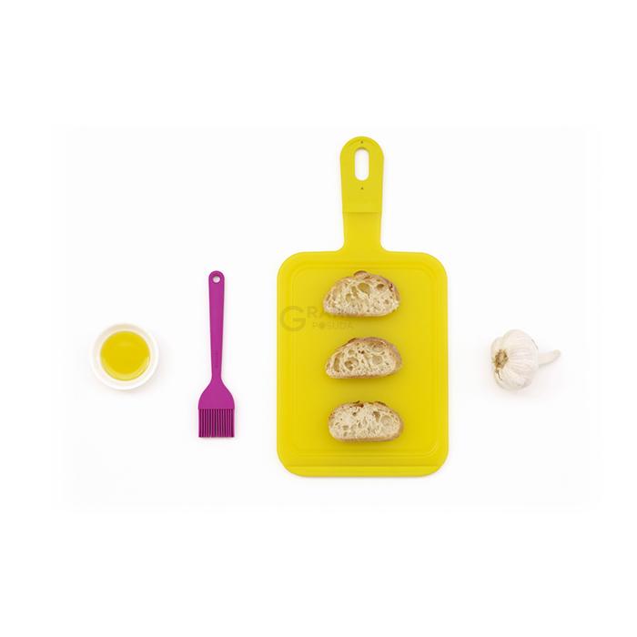 Brabantia Разделочная доска малая желтая Tasty Colours | https://grandposuda.com.ua