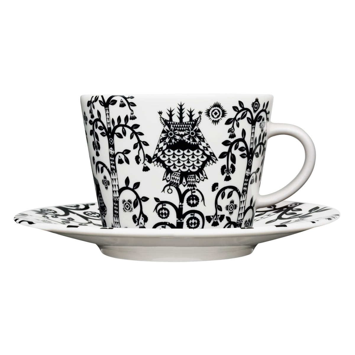Iittala Кружка 400 мл чорно-біла Taika | https://grandposuda.com.ua