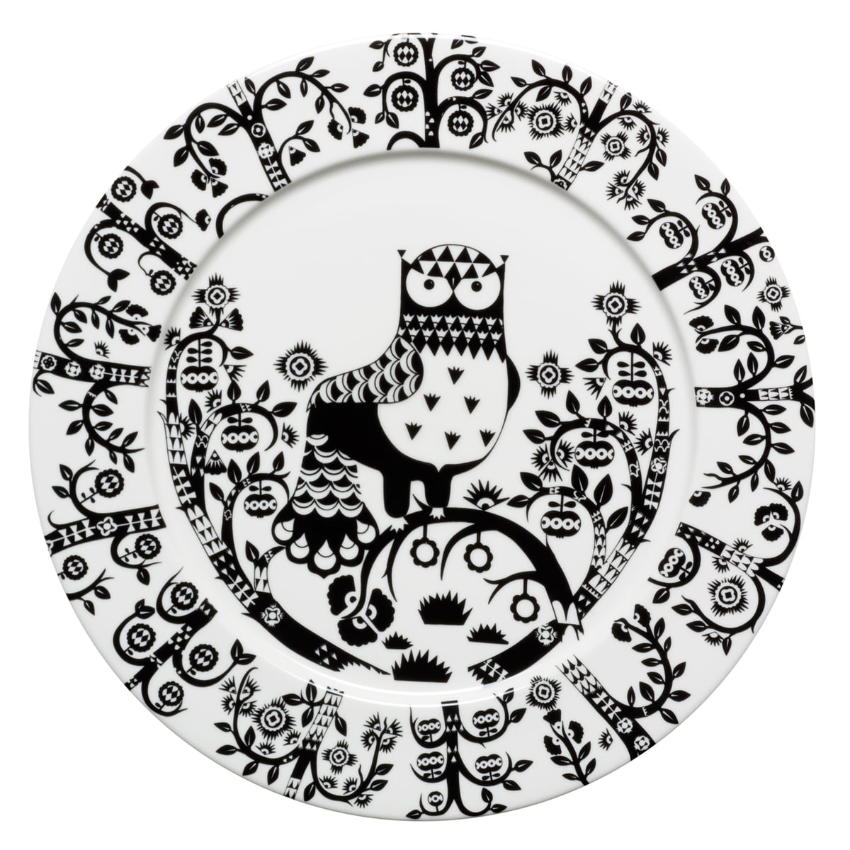Iittala Кружка 400 мл чорно-біла Taika | https://grandposuda.com.ua