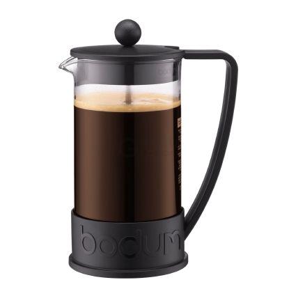 Bodum Френч-прес чорний, 1 л, Brazil Bodum Френч-прес чорний, 1 л, Brazil | https://grandposuda.com.ua