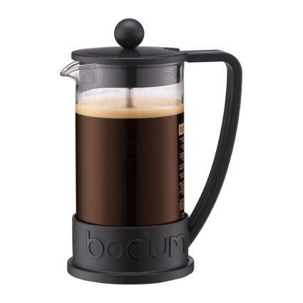 Bodum Френч-прес чорний, 0,35 л, Brazil Bodum Френч-прес чорний, 0,35 л, Brazil | https://grandposuda.com.ua